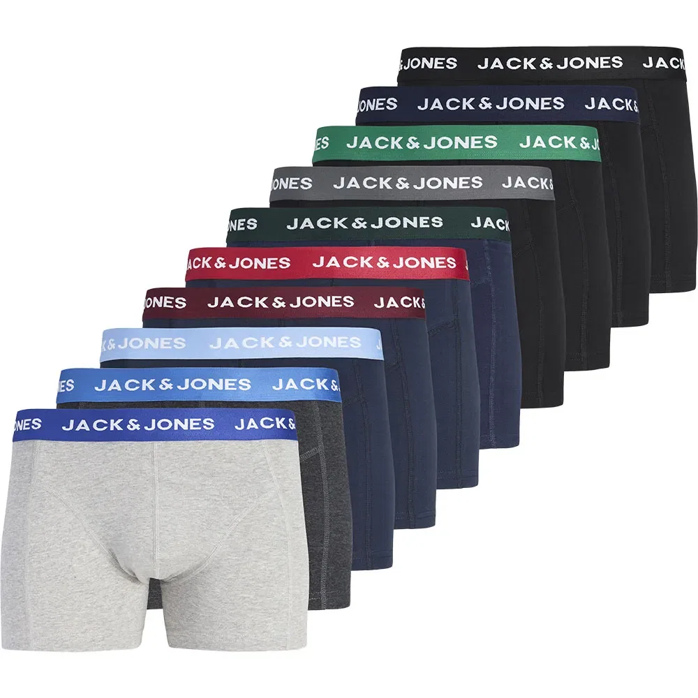 Комплект боксеров Sense 3 шт Jack & Jones, черный — фото 4