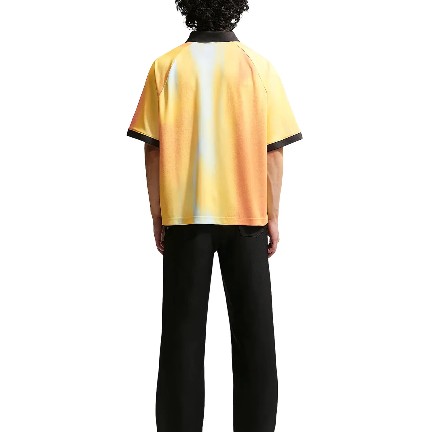 Мужская джерси Nike SB Sunset Dri-FIT Jacquard Skate Jersey, золотистый — фото 3