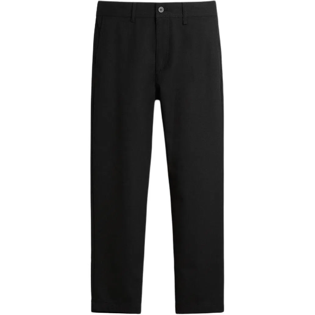 Мужские повседневные брюки умеренно-облегающего кроя Black ZARA, Черный