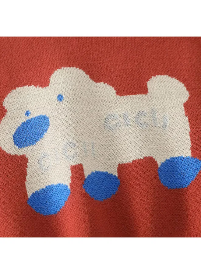 Жилет детский вязаный без рукавов из хлопка Ciciibear — фото 4