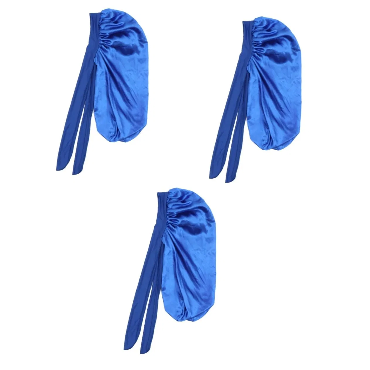 Шапочка для душа POPETPOP, 3 шт, сатиновая, 77x32 см