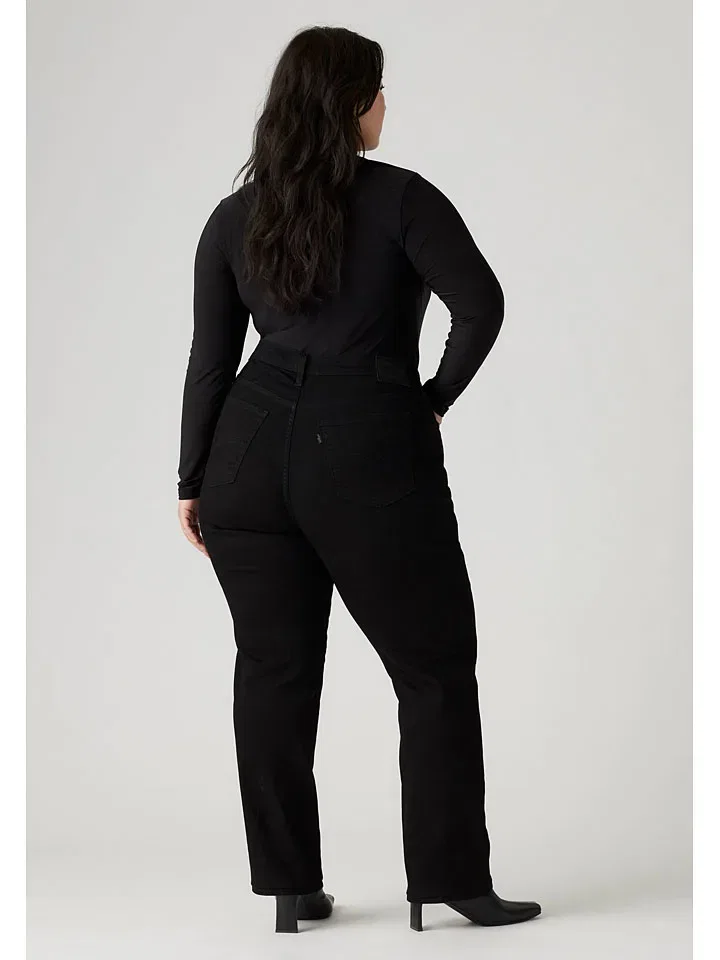 Женские джинсы Regular fit 724 Plus Levi's, Black — фото 2