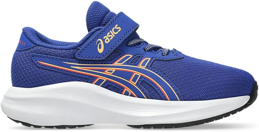 Детские беговые кроссовки для мальчиков PRE Excite 11 PS ASICS, Prussian Blue/Orange Glow