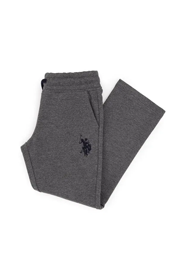 Детские спортивные штаны для мальчиков с принтом U.S. Polo Assn., Anthracite Melange