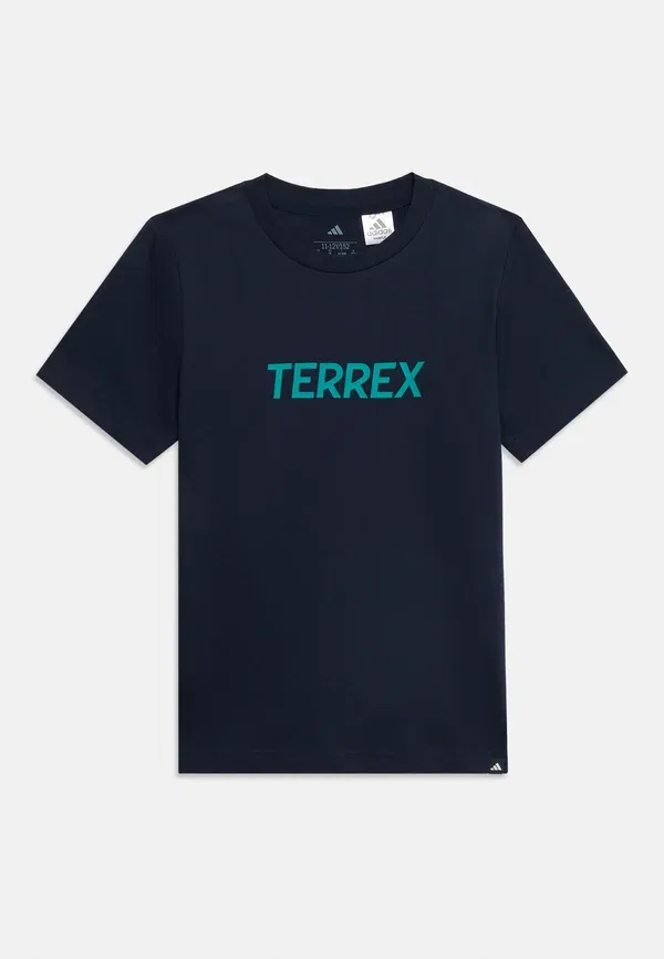 Футболка с логотипом, унисекс, спортивная футболка с коротким рукавом Adidas Terrex — фото 3