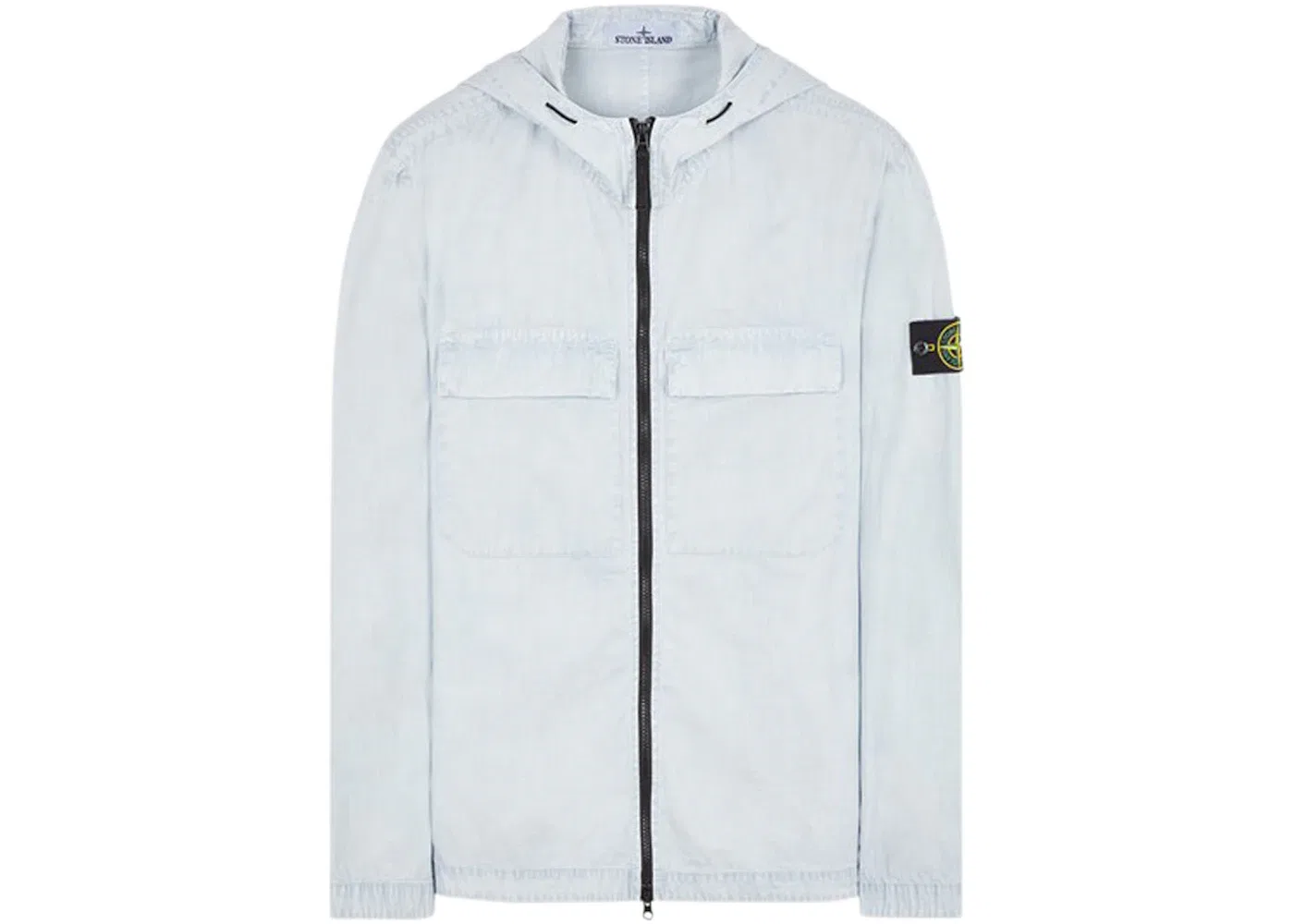 Мужская рубашка с длинным рукавом Overshirt Stone Island, Sky Blue