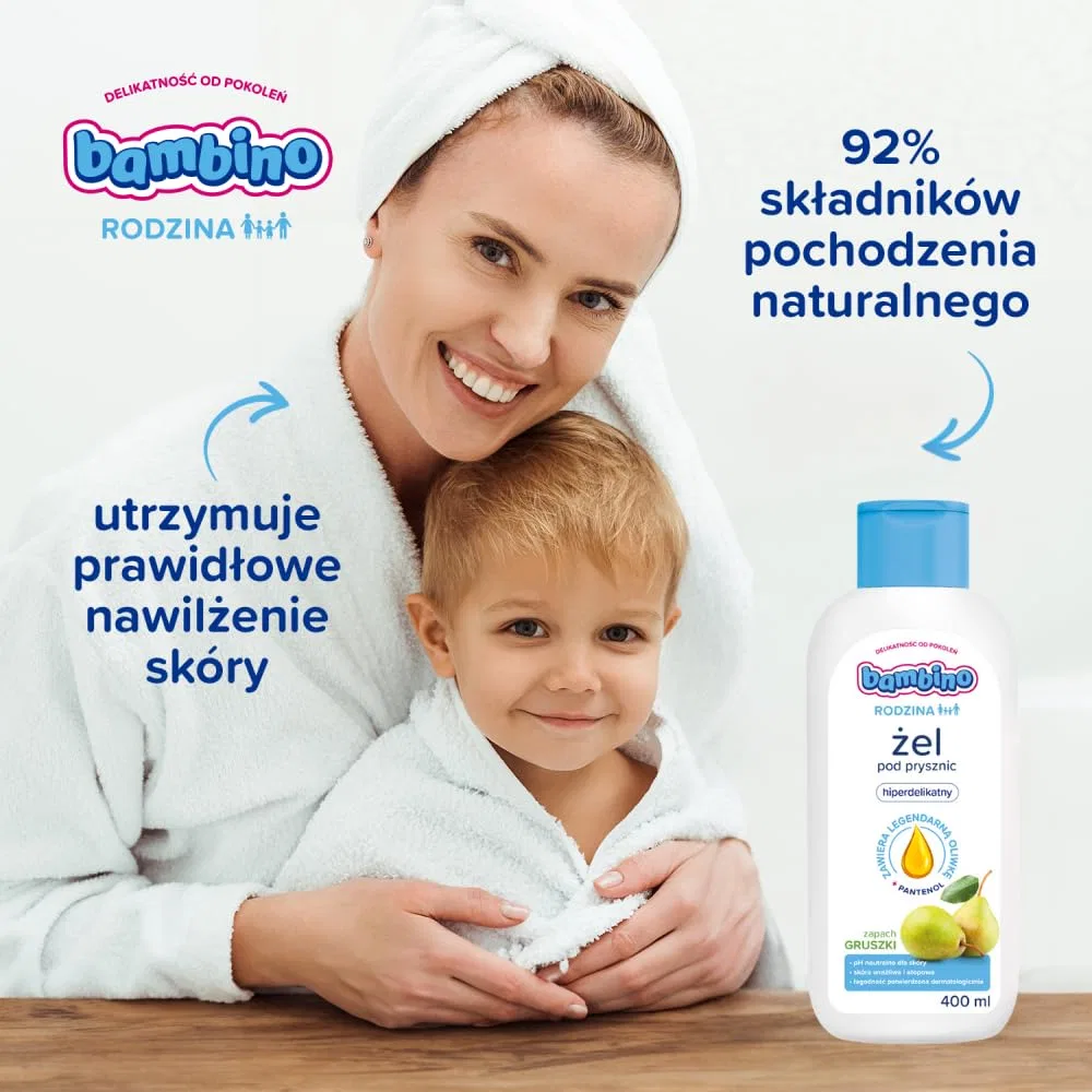 Гель для душа Bambino с ароматом груши, 400 мл — фото 2