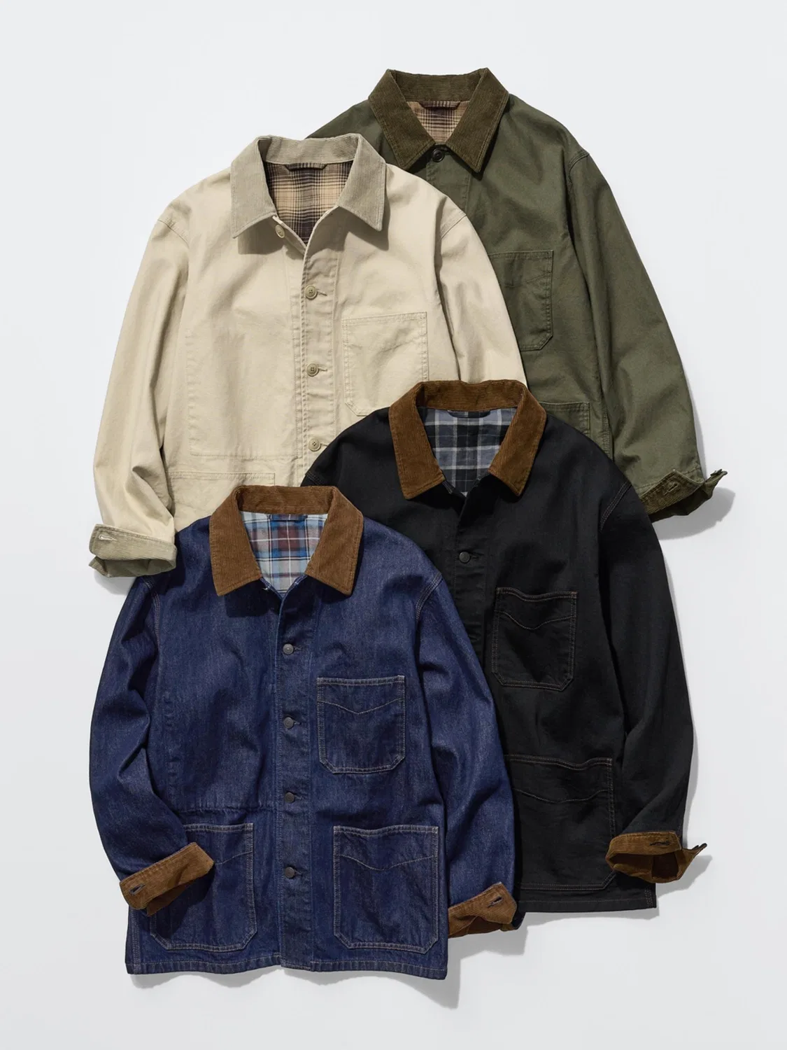Куртка демисезонная Uniqlo, оливковый — фото 4