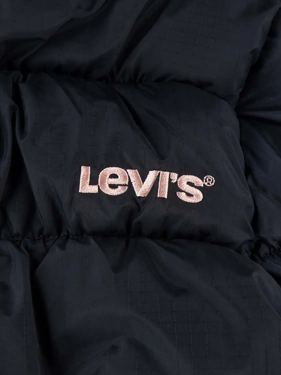 Утепленная куртка с логотипом Levi's, синий — фото 4