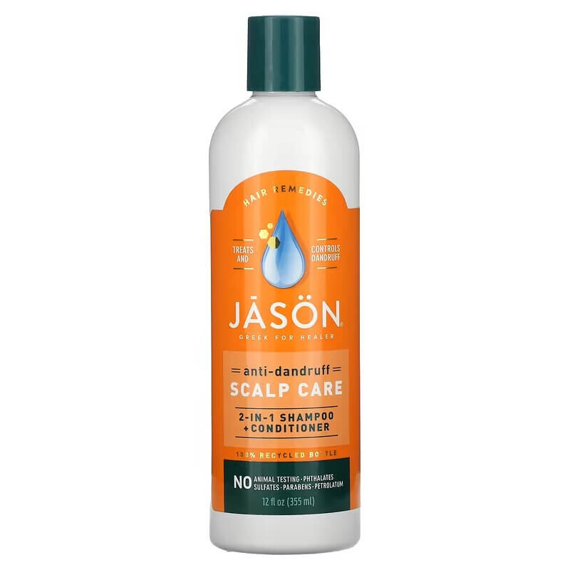 

Шампунь-кондиционер против перхоти Jason Natural, 355 мл