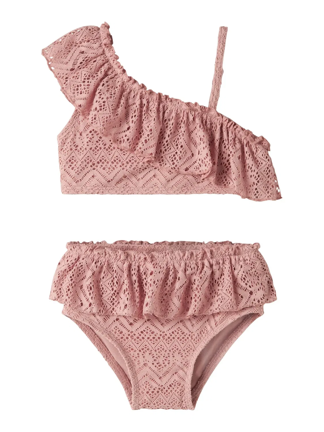Плавки бикини на одно плечо Misty Rose Name It, розовый