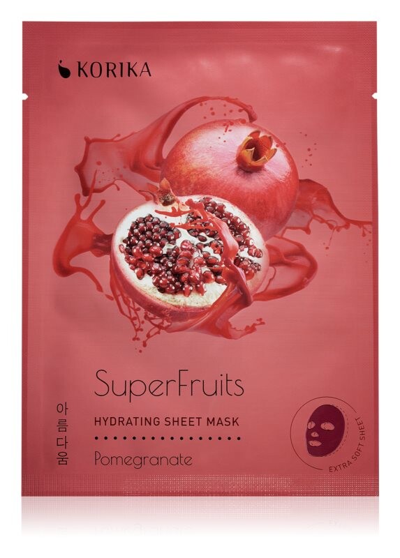 

Листовая увлажняющая маска KORIKA SuperFruits