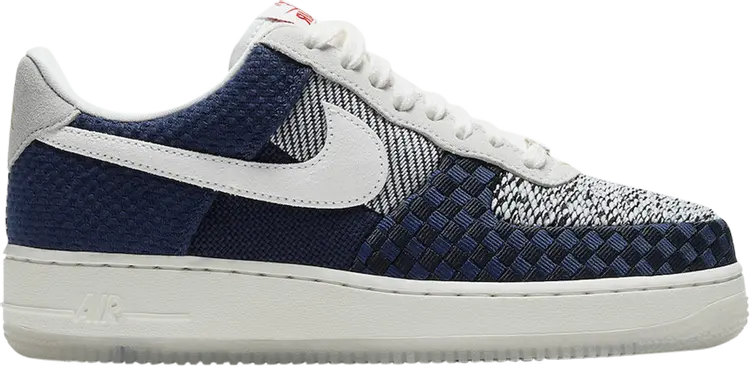 

Кроссовки Nike Wmns Air Force 1 Low '07 LV8 'Sashiko', синий