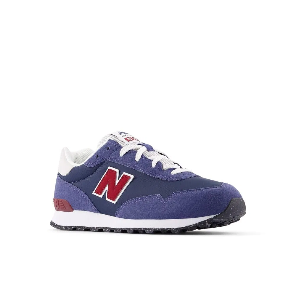 Детские кроссовки для девочек с липучкой 515 V1 Lace-up New Balance, Dream State Monarch Burgundy — фото 4