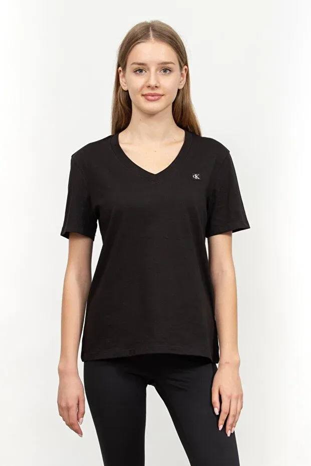 Женская футболка с коротким рукавом Calvin Klein, Ck Black