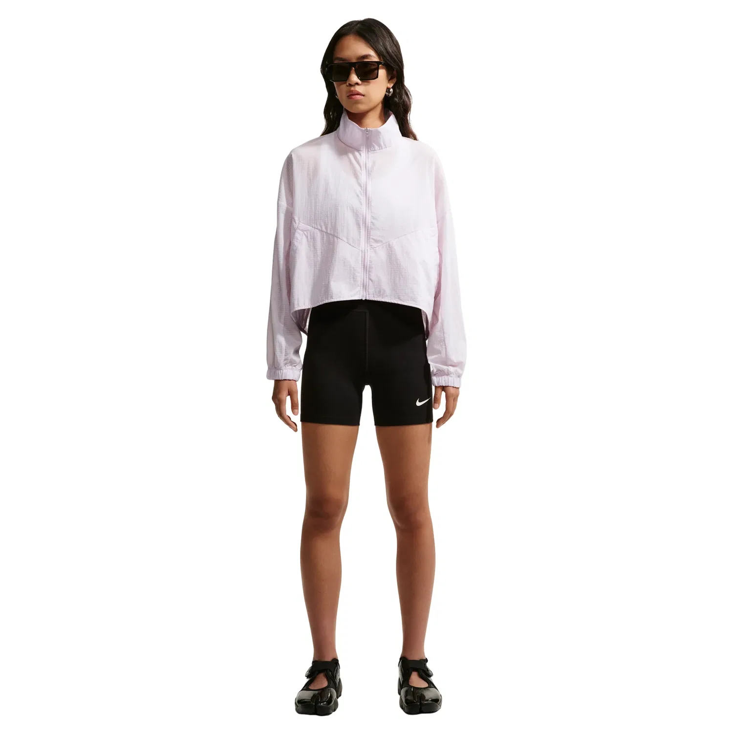 Женский топ Oversized Lightweight Ripstop 'Bleached Lilac' Nike, Bleached Lilac — фото 3