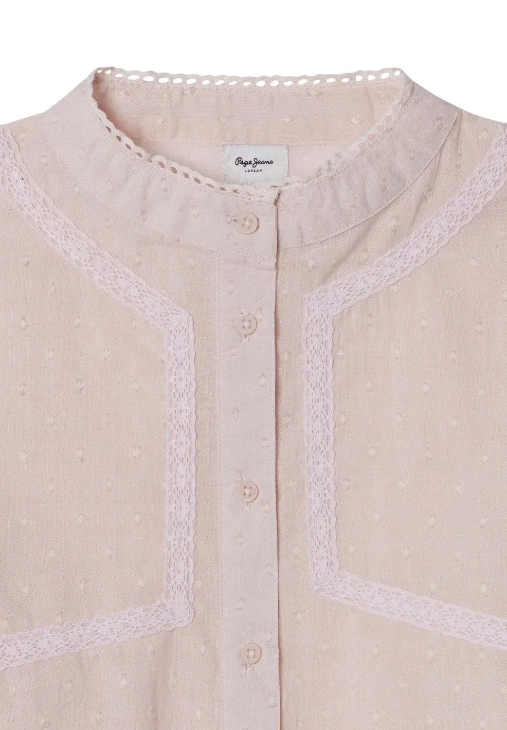 Блузка noras - блузка на пуговицах Pepe Jeans, Dusty Rose Pink — фото 3