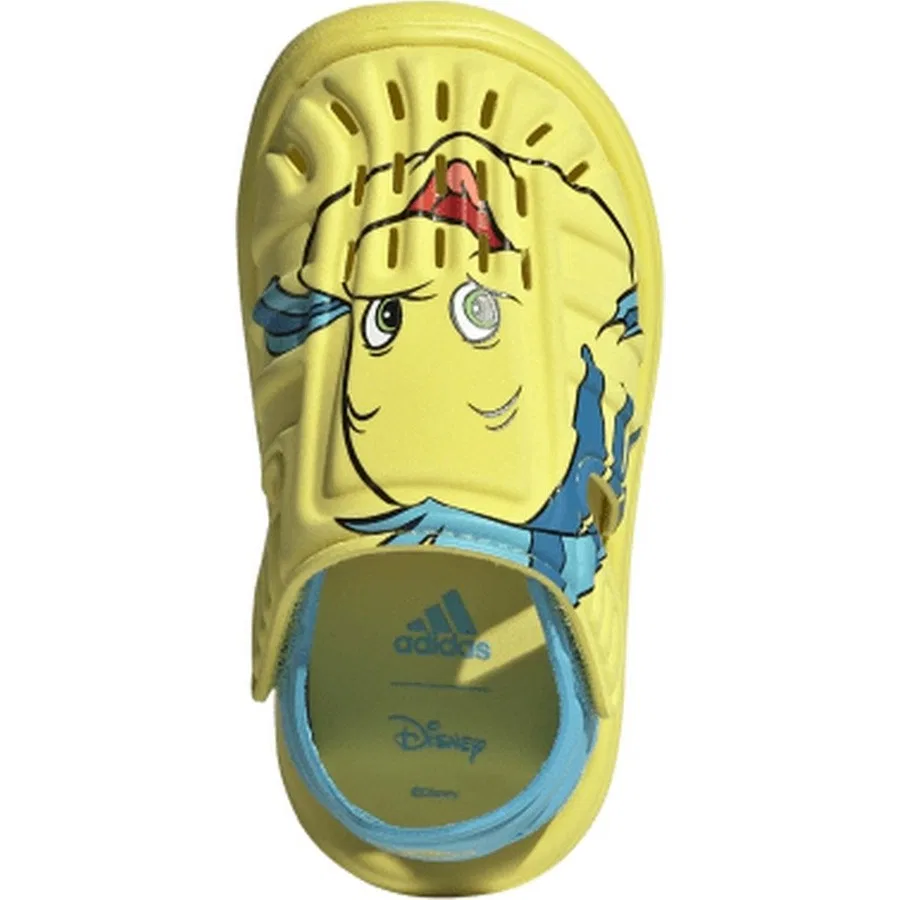 Сандалии водные с ремешками Ih1234 Water Sandal Flounder adidas, Желтый — фото 2