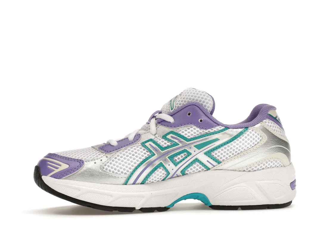 Детские кроссовки Lifestyle с контрастными накладками ASICS Gel-1130, White Space Lavender — фото 3