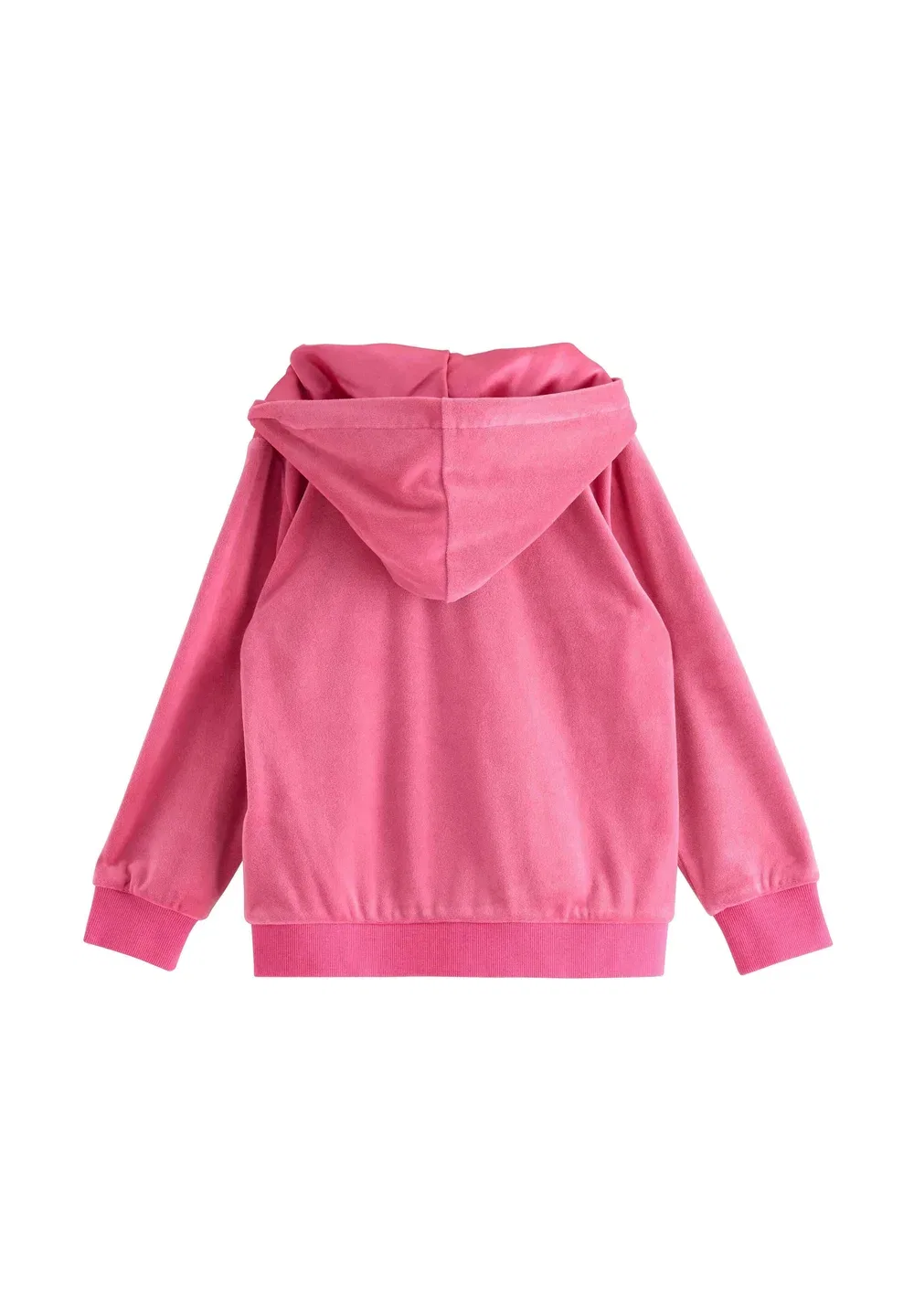 Велюровая толстовка на молнии Lindex, Pink — фото 2