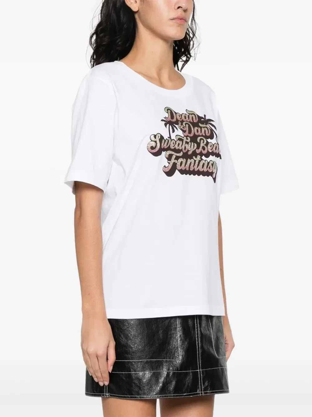 Футболка Sweaty Beach Fantasy Dsquared2, белый — фото 3