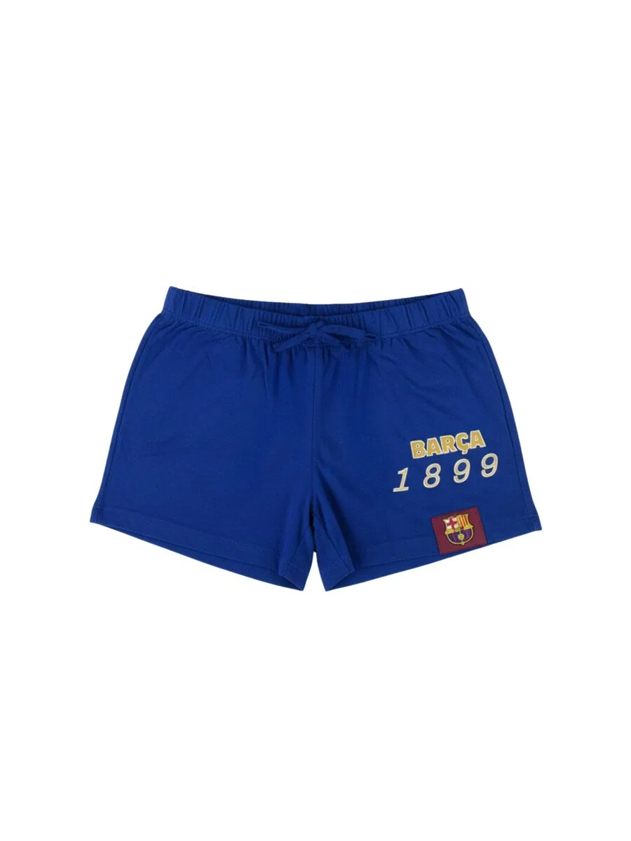 Пижама Cerda 'Short Pajamas Single Jersey FC Barcelona Beige' синего цвета — фото 3
