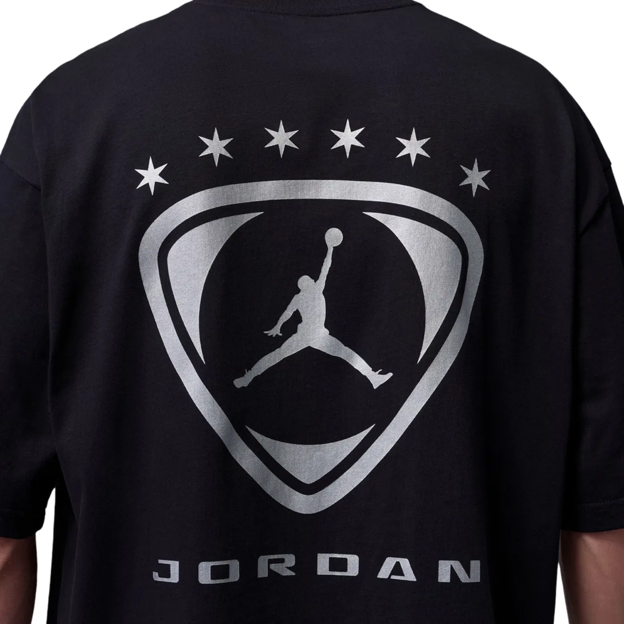 Футболка мужская Oversized Graphic Short Sleeve Jordan, черный — фото 3
