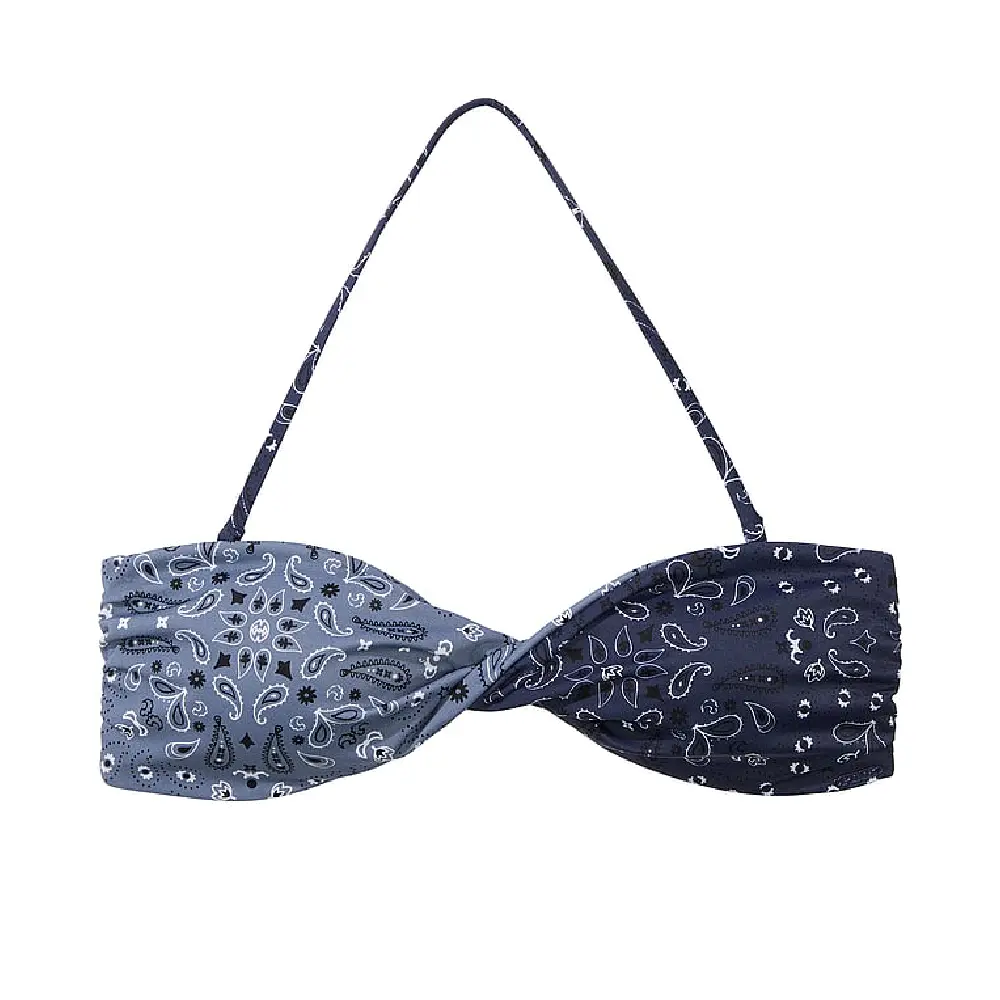 

Лиф бикини Victoria's Secret Pink Twist It Bandeau, синий