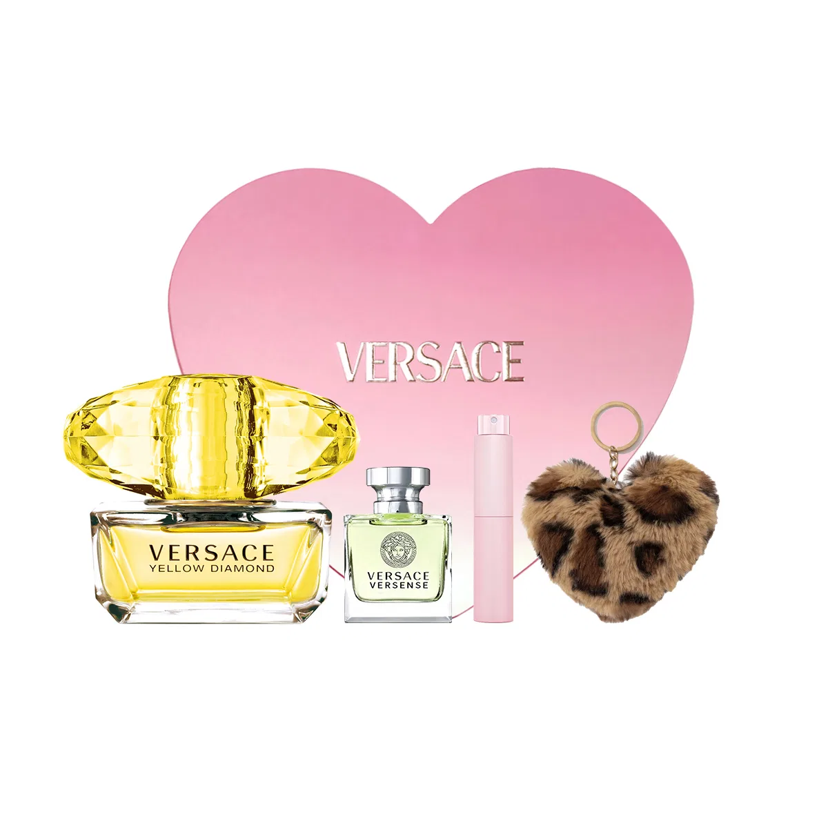 Женский парфюмерный набор Phantom Gold Diamond Light Eau De Parfum, VERSACE, 50 мл