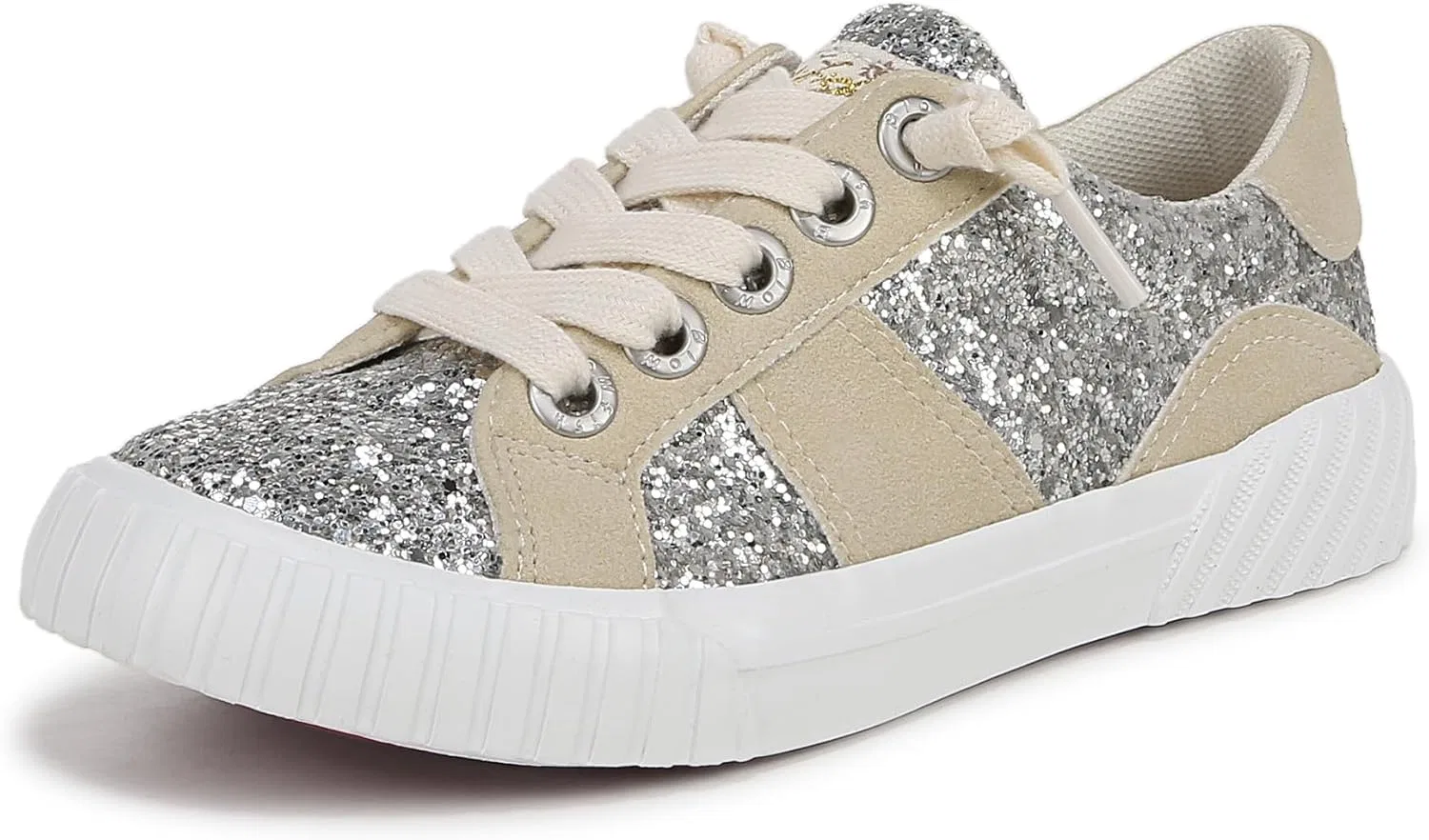 Детские кроссовки для девочек Wave-k Blowfish Malibu, Silver Glitter