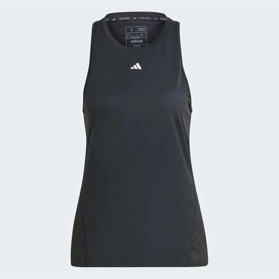 Женская спортивная майка с принтом WTR D4T TK adidas, Черный — фото 4