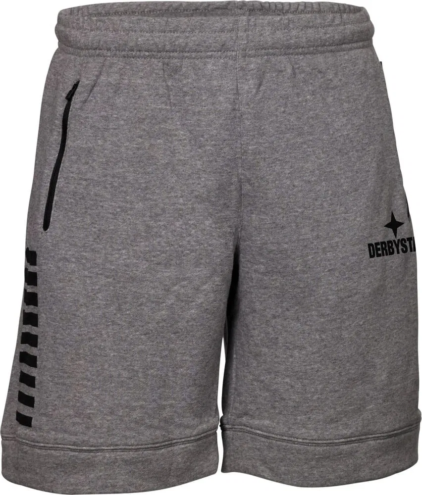 Шорты из футера детские с логотипом Sweatshort Ultimo V23 Derbystar, серый