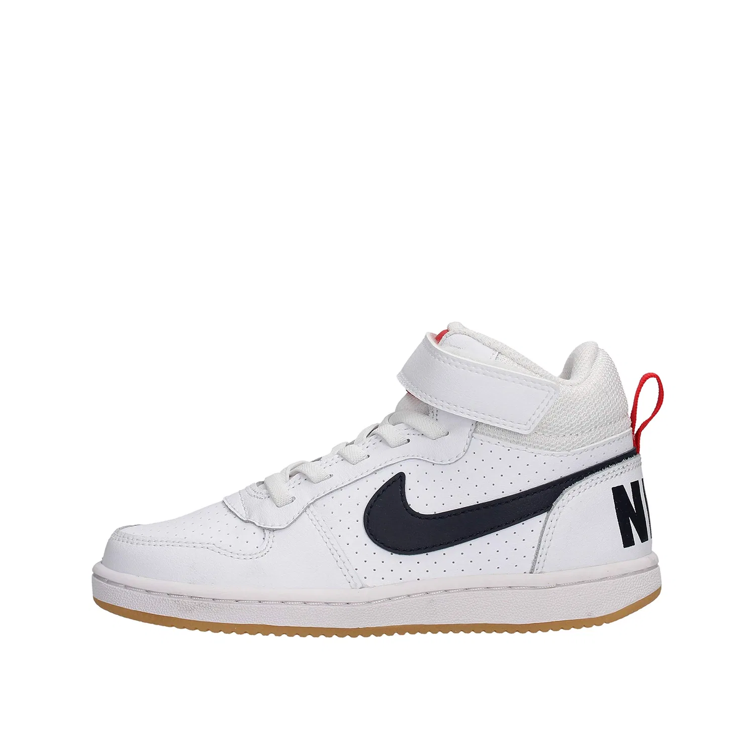 Детские баскетбольные кроссовки для мальчиков с высокой шнуровкой NIKE Court Borough Mid, Мультиколор