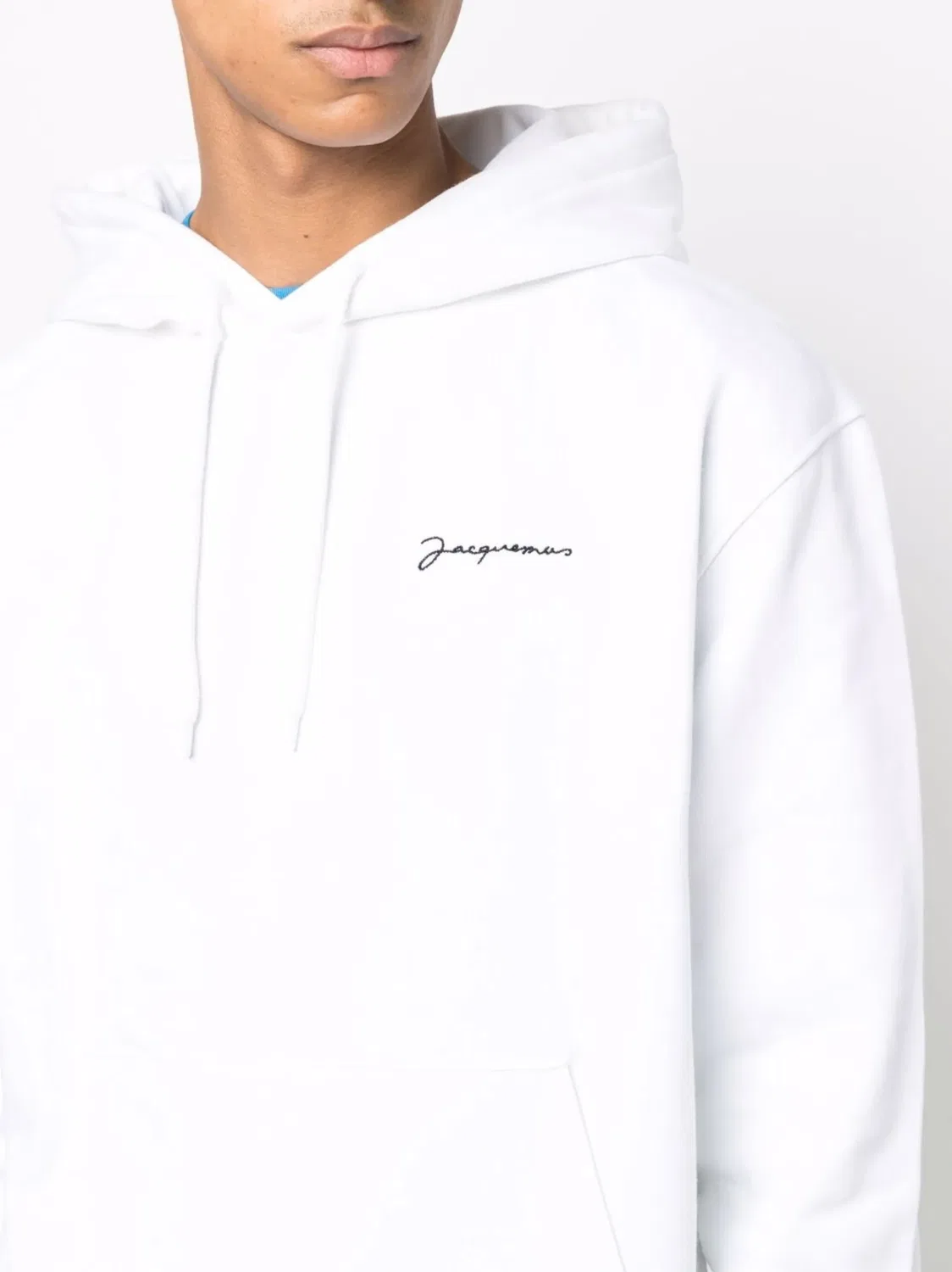 Худи Le Sweatshirt Brodé Jacquemus, белый — фото 2