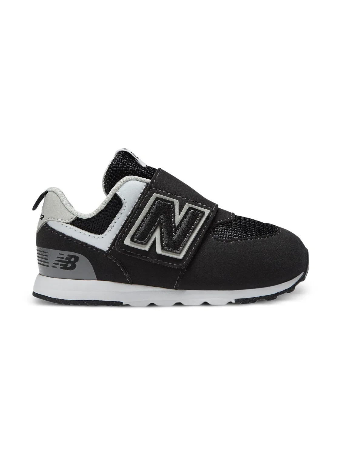 Кроссовки 574 New Balance Kids, черный — фото 2