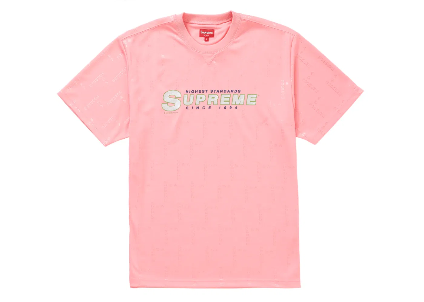 Мужская футболка с коротким рукавом Highest Standards Athletic Supreme, розовый
