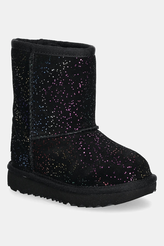 

Детские зимние сапожки CLASSIC II SHIMMER SKY из замши Ugg, черный