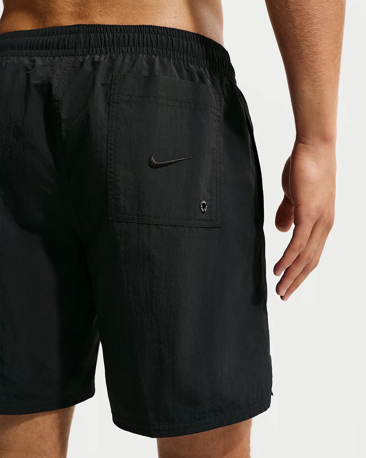 Мужские плавки Nike Swim Breaker 7" с полной подкладкой, Black — фото 3