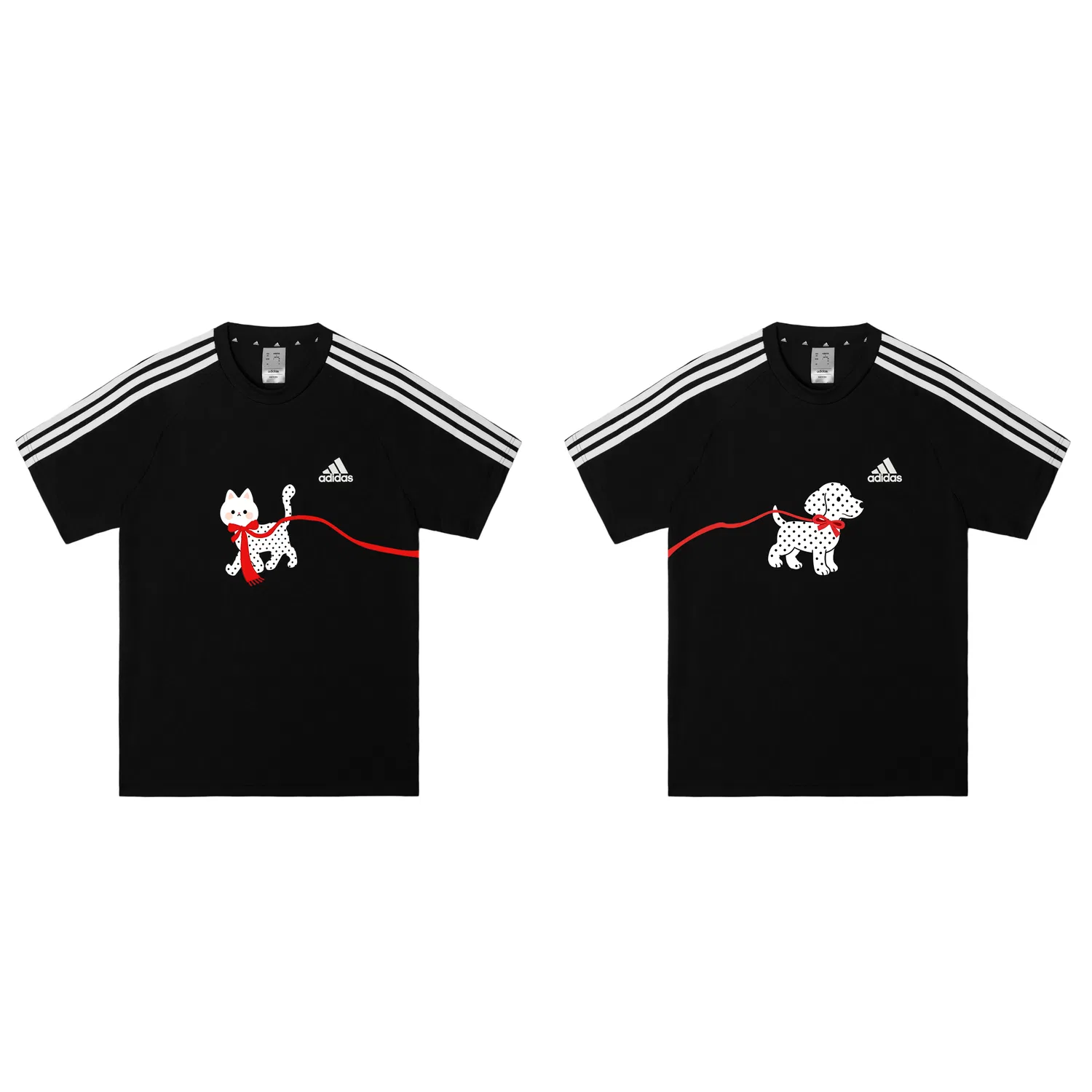 Футболка унисекс с принтом Adidas Football, Черная
