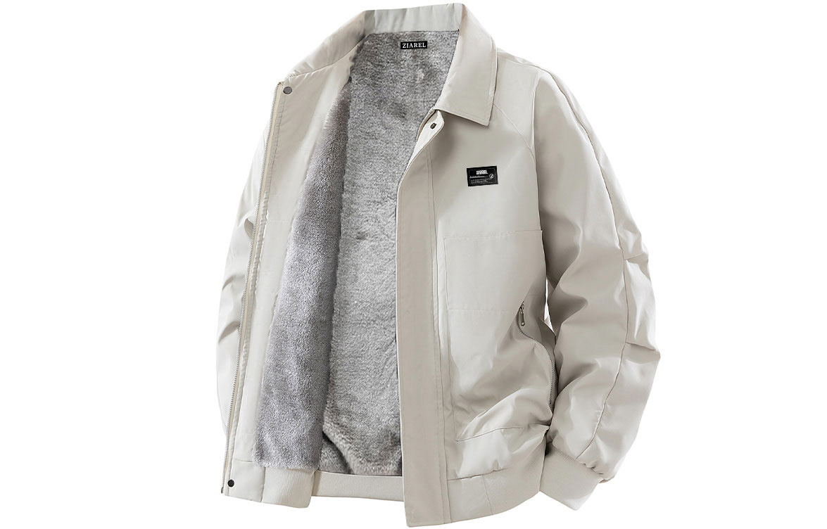 

Куртка Unisex Lapel Thickened ZIAREL, оранжевый[removable logo]