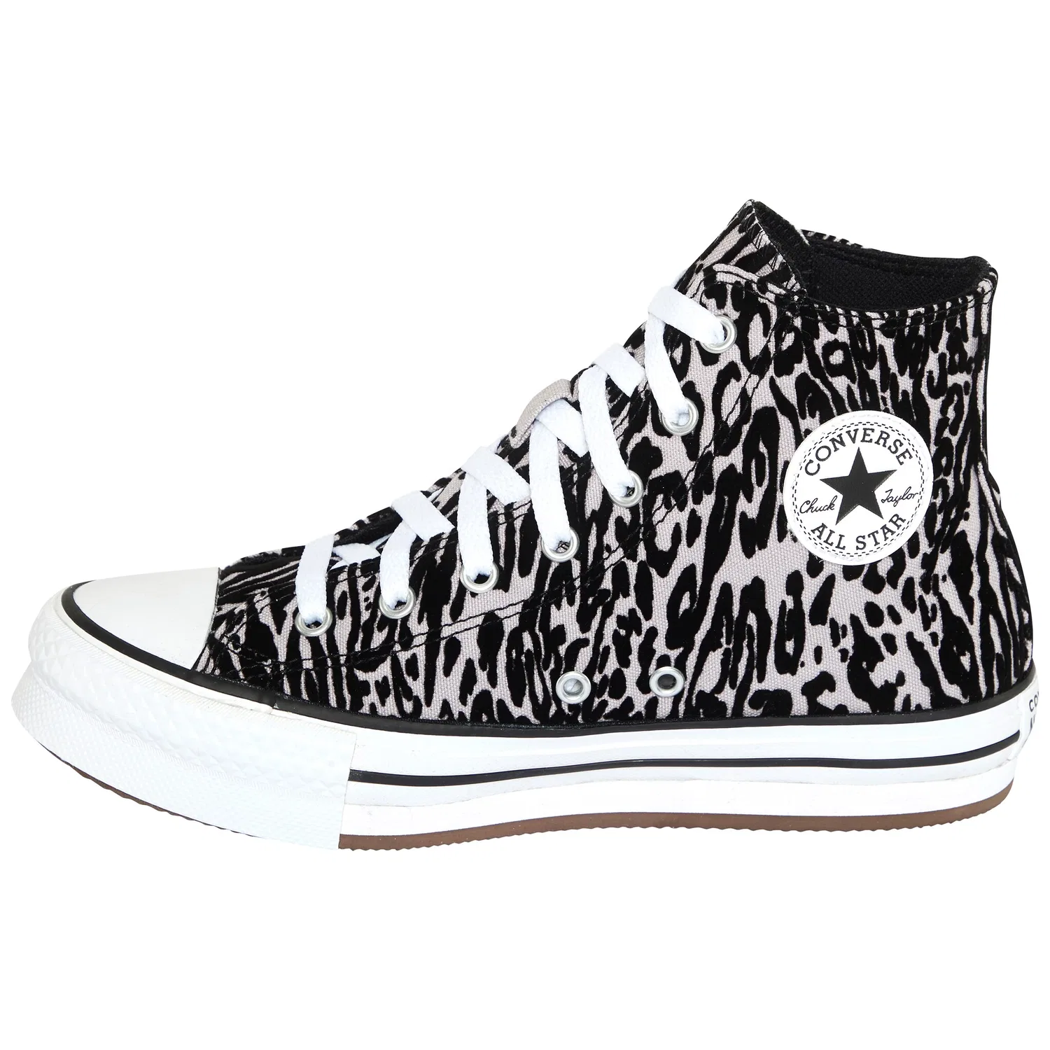 Детские кроссовки на шнуровке Converse, Frozen Thistle/White/Black — фото 2