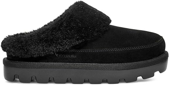 Женские тапочки UGG Tizzey Koolaburra с мехом, черный