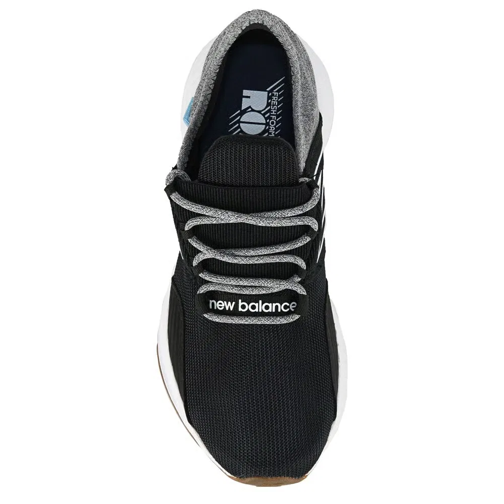 Детские беговые кроссовки Roav New Balance, Black/Grey/Gum — фото 4