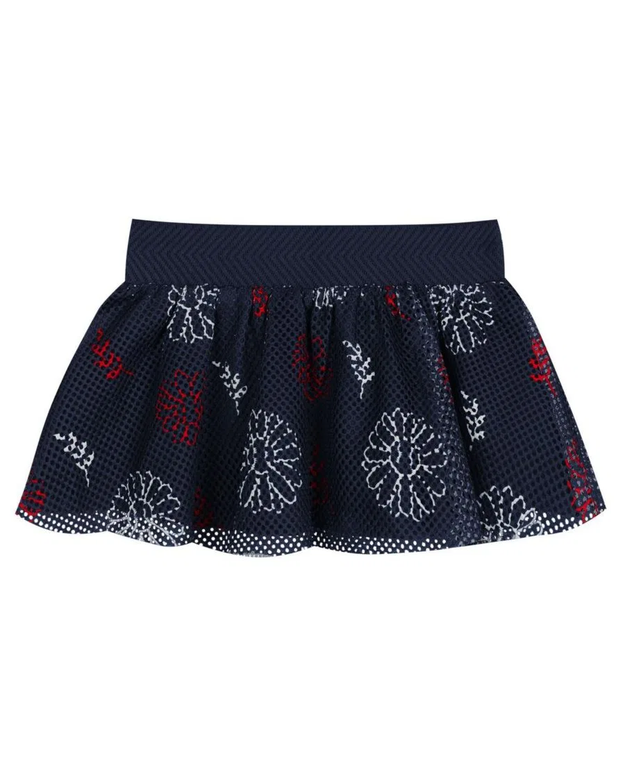 Комплект боди, юбки и повязки на голову Sweet Catcher Outerstuff, White Navy — фото 3