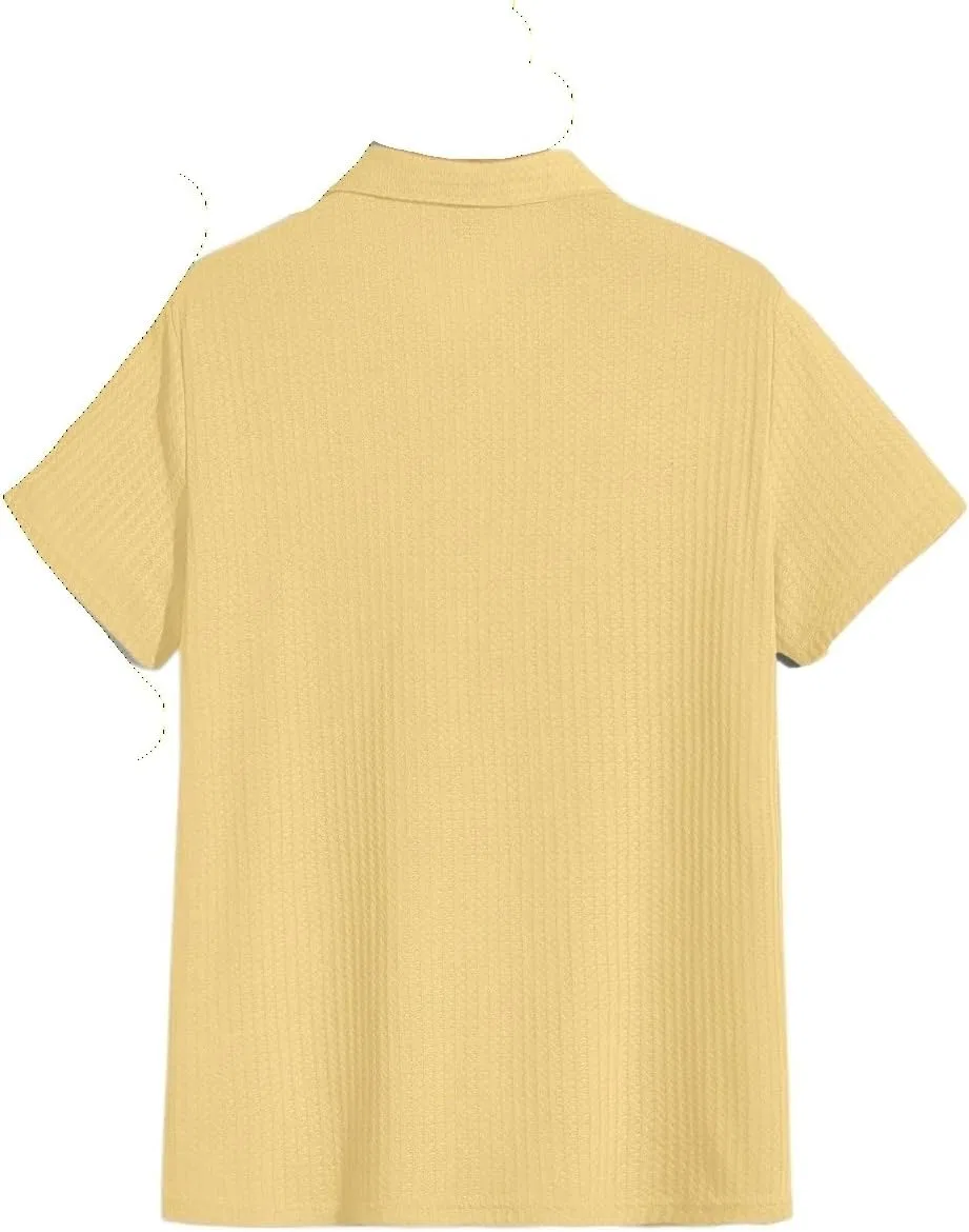 Мужская футболка с коротким рукавом Solid Color, Yellow