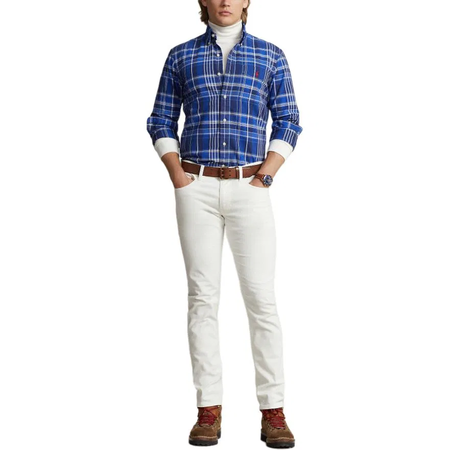 Мужская рубашка Polo Ralph Lauren Classic Version, Multicolor — фото 3