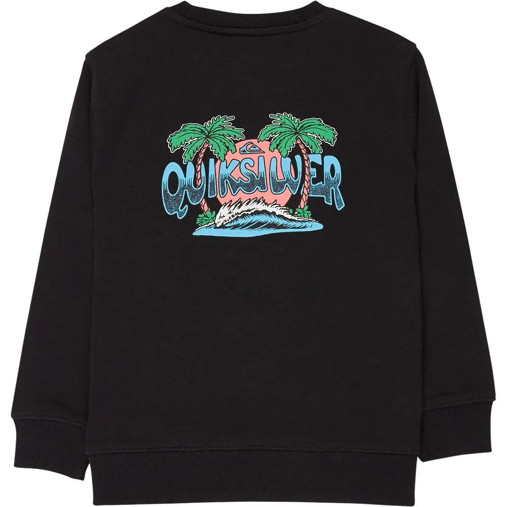 Свитшот Graphic Quiksilver, черный — фото 2