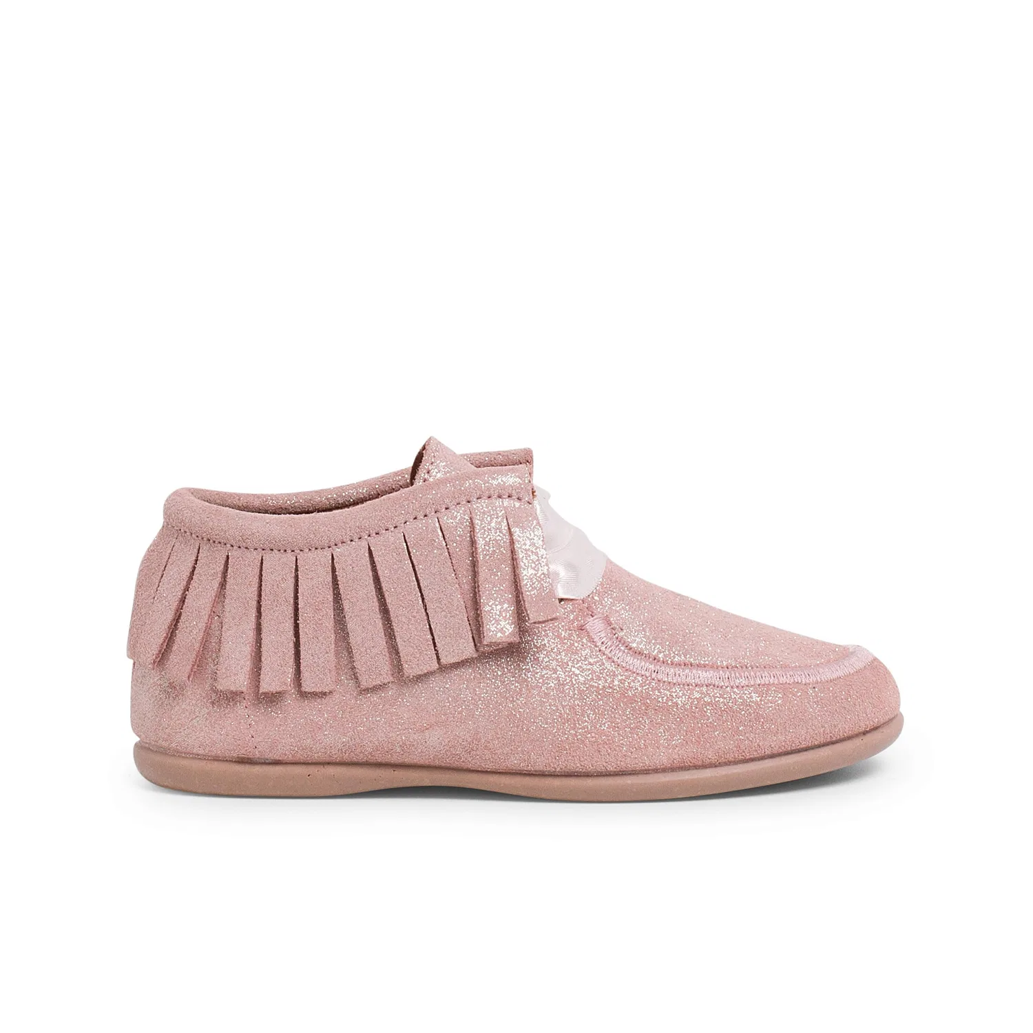 Детские ботинки для девочек с пайетками Indianini Pisamonas, Pink