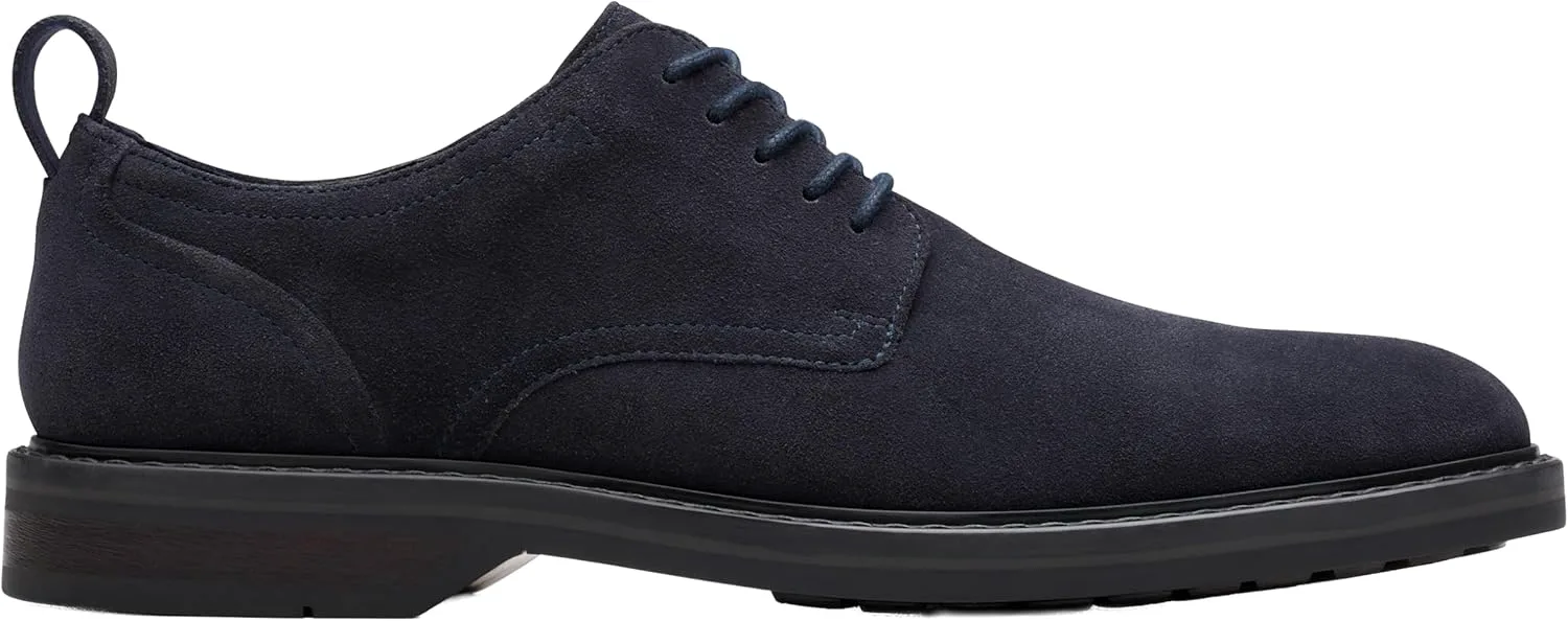 Мужские туфли Clarks Aldwin на шнурках, темно-синий