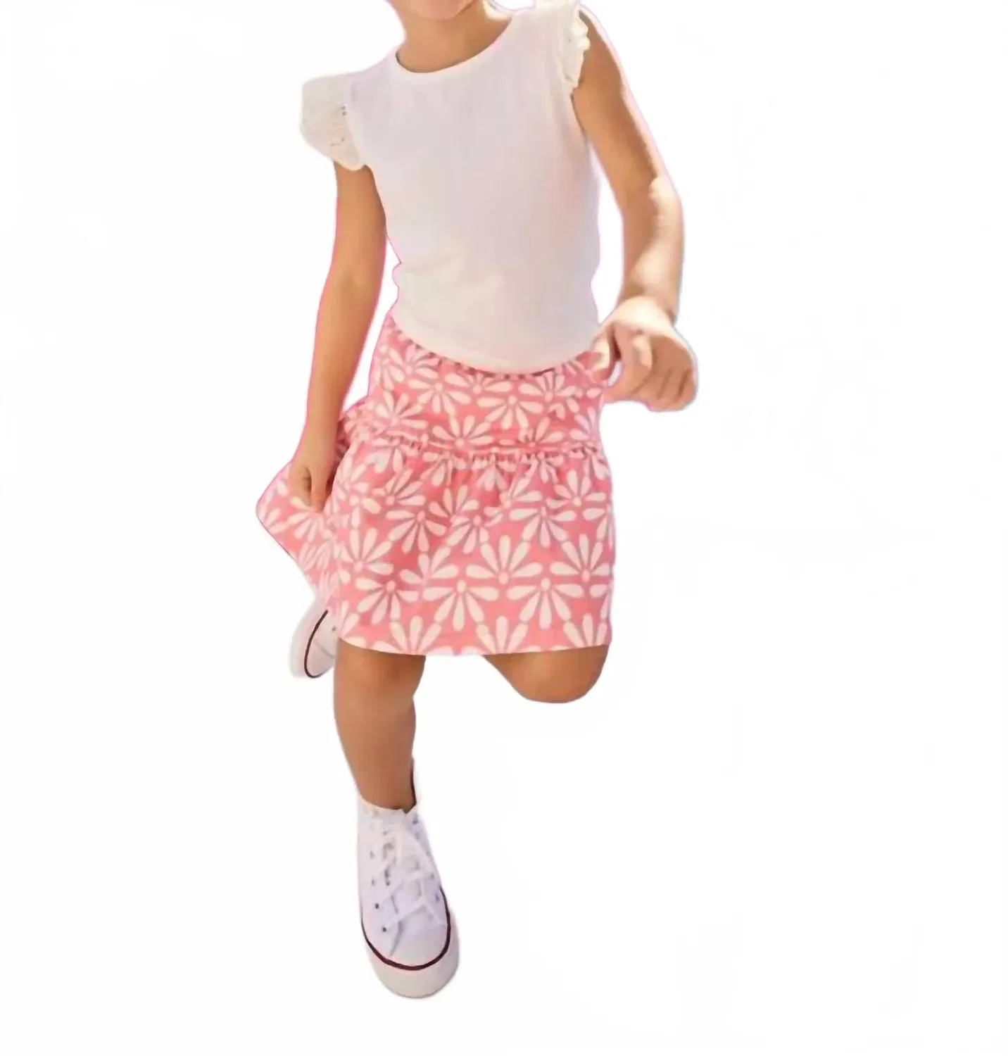 Детская юбка-шорты с принтом Sally Mini Skort Bisby, Fan Floral — фото 2